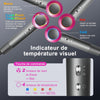 Sèche-Cheveux Ionique 1350W Moteur Sans Balais Haute Vitesse 110 000 tr/min, 2 Vitesses et 4 Températures, Seche Cheveux Professionale avec Embout Magnétique, 50dB pour Voyage et Maison