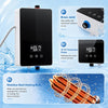 Chauffe-eau instantané 230V 5500W, pour douche et cuisine, avec kit douche complet, affichage LED et régulation électronique, Pour douche, cuisine et salle de bain