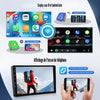Autoradio 4 Go + 64 Go Android 15 pour Renault Clio 3 2005-2014 avec CarPlay Android Auto Mirror Link – Écran Tactile 9 Pouces Voiture, WiFi Bluetooth 5.0 FM/RDS 32EQ USB avec Caméra de recul