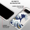 Coque pour Google Pixel 9 & 9 Pro - Housse Fine Transparente Antichoc en TPU + PC [Protection Contre Les Chutes de 2 m/Anti-Pelage] - Art de Collage Vintage