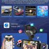 Dashcam Voiture 4 Canaux Avant/Arrière 1080P, Caméra Voiture WiFi avec Carte SD de 64 Go, écran IPS 3", Grand Angle, Vision Nocturne IR 8, Capteur G, Dash Cam Voiture avec Enregistrement en Boucle