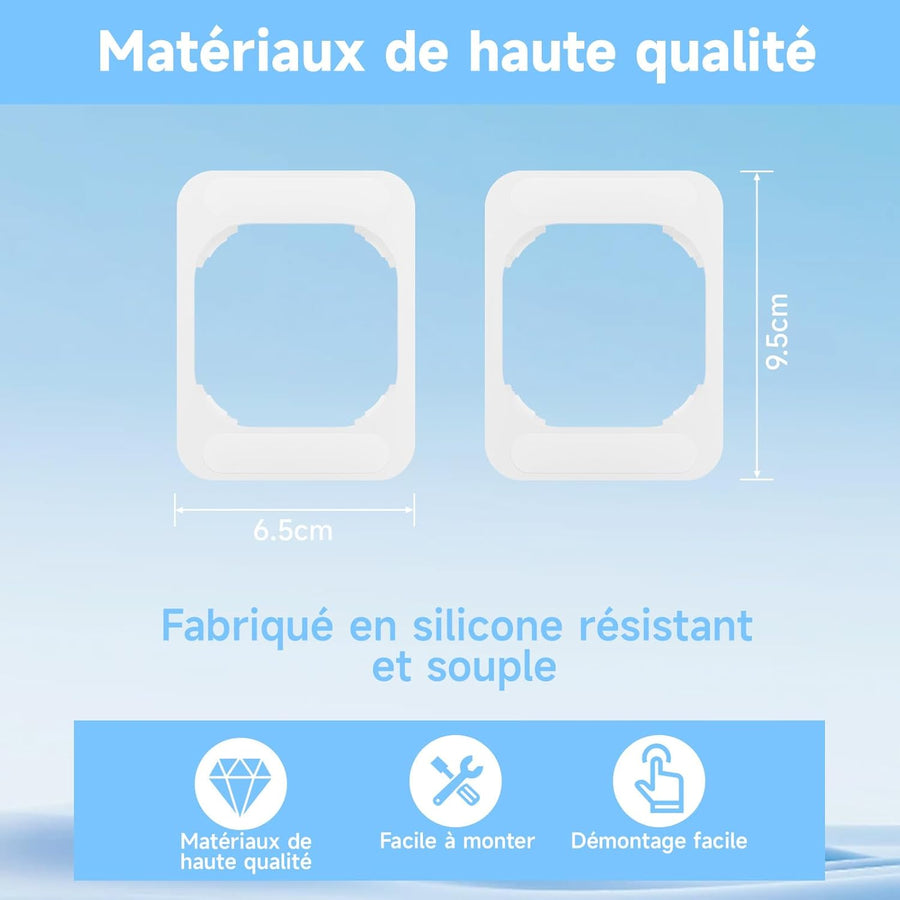 Caméra de Surveillance Intérieure 3MP 2K HD pour Fenêtre | WiFi & Bluetooth, Caméra Connectée avec Vision Nocturne Couleur, Enregistrement 24/7, Détection de Mouvement, Audio