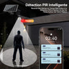 Caméra de Surveillance 4K - PTZ 360° Extérieure Étanche avec Zoom 5X, Caméra Solaire 4G/5G LTE pour Sécurité Domestique, Inclus Carte SIM 300Mo et Carte SD 64Go (8MP)
