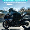 BLAISE V6 Plus Intercom Moto Bluetooth, Système de Communication Casque, 2 Voies pour 2 Motards & Jusqu’à 6 Appairés, Portée 1000 m, Bluetooth 5.3, Réduction de Bruit, Partage de Musique,Unique Pack