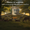 GardePro E5 2.0 Pro 4K Camera de Chasse, Carte SD de 64 Go, 64MP Caméra de Chasse, Camera Vision Nocturne Animaux Exterieur, Piege Photographique, Camera Detecteur de Mouvement