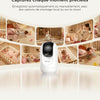 Babyphone Caméra BM04 | Écran 5 Pouces, avec WiFi Une seule caméra, Vision Nocturne 1080p, Portée 290 m, Autonomie 20h, Détection Pleurs et Mouvement