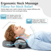 Masseur Cervical avec Chauffage, 3 en1 Masseur Dos et Cervicales avec Chauffage, Vibration et Traction, Masseur Cervical et Dos Électrique Pour Soulager Les Douleurs Des Tissus Profonds