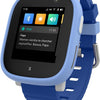 XPLORA Kidzi Play Montre connectée Enfants (avec SIM) 4G - GPS, SOS, Appels Appels, Messages, localisation GPS, Appareil Photo, podomètre, Mode école, SOS - incluant 3 Mois d'abonnement Gratuit BLEU