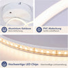 Plafonnier Chambre Plafond 24W Luminaire Cuisine Moderne Blanc intensité variable design circulaire plafonniers salon avec télécommande