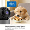 Caméra Sécurité Intérieur — Babyphone Animal Bébé 3MP 1296p Panoramique WiFi Double Bande 2.4/5GHz, 6 LEDs IR Vision Nocturne, Audio Bidirectionnel, Détection Mouvement Son, Stockage SD/Cloud