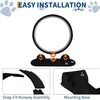 Roue d'exercice pour Chats d'intérieur, Design Silencieux, Bois Naturel Extra Large, Piste Tapis de 320 cm, Amovible avec podomètre Intelligent, idéal pour Courir et Marcher