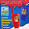 Jouet Talkie Walkie Video Enfant, Lot de 2 Talkie Walkie Enfants Rechargeable Longue Portée avec Caméra et Vidéo
