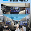 Carplay Autoradio 2 Din avec You-Tube Android Auto, 7 Pouces Écran Tactile Autoradio Double Din avec iOS/Android Mirror Link Bluetooth FM Radio USB/EQ/AUX Commande au Volant Caméra de Recul