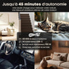 Aspirateur à Main sans Fil pour Poils d’Animaux – 45 min, Maison & Voiture Fini poils et miettes sur canapé et voiture, 4 en 1, batterie longue durée, HEPA métallique lavable, kit complet + sac inclus