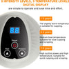 Masseur Anti Cellulite Electrique, Appareil de Massage 4-en-1 Contre la Cellulite avec 9 niveaux et 9 niveaux de chauffage, Appareil de Massage Gua Sha Électrique pour Détendre Muscles