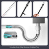 Endoscope, Caméra d'Inspection 3.9mm, USB Interchangeable, Pince Incluse | Écran IPS 4,3" 1080P HD. Étanche IP67, câble 5M, pince débouchage 1M incluse. Système modulaire USB, mallette de transport