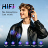 Lecteur MP3 64Go Bluetooth 5.3, Clé USB Plug & Play, Ultra-léger 28g, Boutons Physiques pour Utilisation à l'aveugle, Clip Sport pour Course à Pied, Lecture par Dossier, Radio FM, Enregistreur Vocal