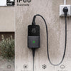 Chargeur Voiture 3.7kW Electrique avec App, 6m Recharge Type 2 6-16A | Chargeur EV Réglable avec Programmation App & écran LCD, Câble 7,5m au total, Compatible Véhicules Type 2 EV&PHEV