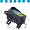 Sacoche de cadre de vélo pour cadre de vélo - Environ 1 l - 23 x 11 x 13,6 cm