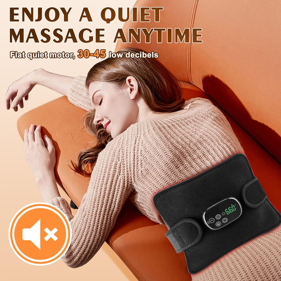 Ceinture de lampe à lumière rouge, luminothérapie infrarouge proche pour le corps, ceinture infrarouge LED 660 nm 850 nm, appareil de lumière infrarouge portable, 3 niveaux de luminosité