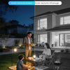 Caméra de Surveillance Suivi Auto 30m, 24/7 AOV Solaire 4G | 8W Panneau Solaire,13500mAh Batterie,Carte SIM incluse,Vision Nocturne ,Détection Humaine–tout sans WiFi,PTZ, IP66