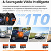VANTRUE N4 Pro S Dashcam Voiture 3 Canaux 4K+1080P+1440P Avant Int Arrière STARVIS2, HDR, Vue 360°, Vision nocturne IR, WiFi 5GHz GPS, Mode Parking 24h, Commande vocale FR, Carte MAX 1To, N4PSRC18