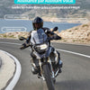 BLAISE V6 Plus Intercom Moto Bluetooth, Système de Communication Casque, 2 Voies pour 2 Motards & Jusqu’à 6 Appairés, Portée 1000 m, Bluetooth 5.3, Réduction de Bruit, Partage de Musique,Unique Pack