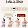 Ceinture EMS Chauffante sans Fil, Stimulateur Musculaire pour Taille et Abdomen, 3 Niveaux de Chaleur, 6 Modes EMS, Relaxation du Dos, Bras et Jambes, Ceinture Ajustable