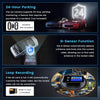 DashCam 4K Wifi Miroir avec GPS & 9.66" Écran Tactile, Dashcam Voiture 4K Avant+1080P Arriere, Dashcam Rétroviseur Caméra pour Voiture avec Capteur G, APP, Carte 64 Go, ADAS, Vision Nocturne