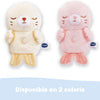 VTech - LumiZen Beige - Petite Peluche Phoque, Doudou Veilleuse Musicale Bébé - Veilleuse Nomade Enfant, Peluche Apaisante et Lumineuse - Cadeau Bébé Naissance et Cadeau Enfant - Contenu en Français