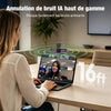Webcam 4K avec 1/1.5" Sensor, 1080P@60FPS USB Web Camera pour PC | Autofocus PDAF, Cache vie privée, USB3.0 & 2 micros, Idéale pour les réunions vidéo, le Streaming