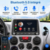 Fiat Panda 2003-2012 Autoradio 1 DIN CarPlay sans Fil Android Auto DSP RDS | Système Linux,démarrage rapide 2s,Plug&Play,Bluetooth,CANBUS,commandes volant,écran tactile IPS,caméra de recul compatible
