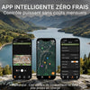 GardePro E8 2.0 Pro 4K Camera de Chasse WiFi, Batterie de 7800 mAh | Portée WiFi de 50 Mètres, 64MP Caméra de Chasse Connectée Telephone, Camera Vision Nocturne Animaux Exterieur