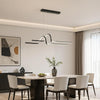 Suspension LED Table à Manger 100 cm, Dimmable, APP et Télécommande [Classe énergétique E] Suspension Moderne, Lampe Réglable en Hauteur pour Table à Manger et Bureau, 3000–6500K, 36W