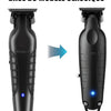 Tondeuse à Cheveux/Barbe Professionnelle pour Hommes | Tondeuse à Zéro Écart avec Lame en T, Sans Fil et Rechargeable