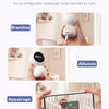 Écran Tactile 6.5" & Écran partagé, WiFi Babyphone Caméra, App, 360° Zoom à deux doigts & Zoom 5X, 4MP, HDR Vision Nocturne, Audio bidirectionnel, Détection des pleurs & température