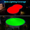 Projecteur Piscine LED 25W avec Filetage 2", 12V RGB Spot pour Piscines Hors-Sol Acier, Contrôle APP et Dimmable, Étanche IP68 Eclairage Lampe Remplie Résine pour Piscines avec Câble 9,5 m