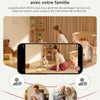 Babyphone Caméra BM04 | Écran 5 Pouces, avec ou sans WiFi | Livré avec 1 Caméra, Vision Nocturne 1080p, Portée 290 m, Autonomie 20h, Détection Pleurs et Mouvement