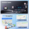 Autoradio pour Mercedes-Benz Classe A W169/Classe W245 B200/Viano Vito W639/Sprinter W906, Android 13.0 2GB+64GB Ecran Tactile 7" CarPlay&Android Auto Contrôle au Volant