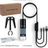 Microscope Numérique 1080P Mostanne, Grossissement 50-1000X, Microscope USB Portable avec Support Réglable, Compatible avec iPhone, Android, Mac et PC Windows