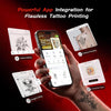 Thermocopieur Tatouage, Imprimante Stencil Tatouage, Machine Transfert de Tatouage pour Artistes de Tatouage et débutants, Imprimante de Tatouage avec 100 Feuilles de Papier