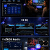 Autoradio 2+64 Go pour Peugeot 107 / Citroën C1 / Toyota Aygo (2004-2014). Compatible CarPlay, Android Auto, vidéo en ligne, navigation GPS et commandes au volant. 40 thèmes d'interface