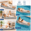 Matelas gonflable pour femmes enceintes avec ouverture ventre, matelas gonflable de grossesse en PVC épais floqué pour tout le corps