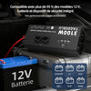 3100W Pur Sinus convertisseur 12v 220v, transformateur 12v 220v avec écran LCD, 4 Prise UE, Type C 30W, Charge Rapide USB 25W, 3 Ports USB
