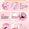Matelas Gonflable pour Enfants, Design Tente Voiture Princesse, à partir de 3 Ans, ROSE