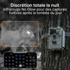 GardePro E6 2.0 Pro 4K Camera de Chasse WiFi, Batterie de 7800 mAh, Portée WiFi de 50 mètres, 64MP Caméra de Chasse Connectée Telephone, Camera Vision Nocturne Animaux Exterieur