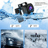 Caméra de Recul 1080P Voiture avec Écran LCD 4,3", Caméra de Recul en Deux Options d'alimentation, Étanche IP68, Vision Nocturne Exceptionnelle, DIY Instructions de Montage, Facile à Installer