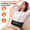 Ceinture Chauffante Lombaire Vibration 3 Niveaux Chaleur 170cm Vibrations Réglables. Utilisation Simple, Confortable pour le Dos