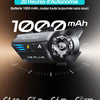 BLAISE V6 Plus Intercom Moto Bluetooth, Système de Communication Casque, 2 Voies pour 2 Motards & Jusqu’à 6 Appairés, Portée 1000 m, Bluetooth 5.3, Réduction de Bruit, Partage de Musique,Unique Pack