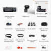VANTRUE N4 Pro S Dashcam Voiture 3 Canaux 4K+1080P+1440P Avant Int Arrière STARVIS2, HDR, Vue 360°, Vision nocturne IR, WiFi 5GHz GPS, Mode Parking 24h, Commande vocale FR, Carte MAX 1To, N4PSRC18